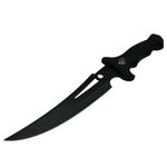Sport si Outdoor - Camping - Cutite, bricege si accesorii - Cutite si bricege - Cutit de vanatoare IdeallStore®, Vendetta Knife, otel inoxidabil, negru, 31.5 cm, toc inclus - Infinity.ro