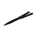 Sport si Outdoor - Camping - Cutite, bricege si accesorii - Cutite si bricege - Cutit, Briceag fluture, Balisong, Butterfly 22.5 cm, Noir-Palette - Infinity.ro