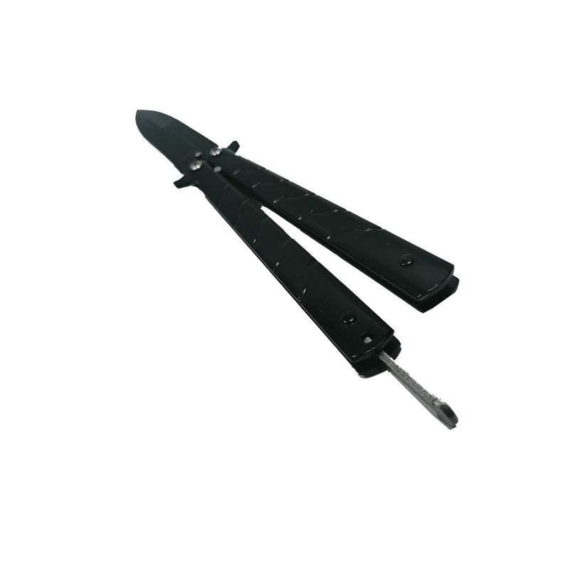 Sport si Outdoor - Camping - Cutite, bricege si accesorii - Cutite si bricege - Cutit, Briceag fluture, Balisong, Butterfly 22.5 cm, Noir-Palette - Infinity.ro