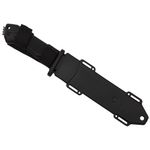 Sport si Outdoor - Camping - Cutite, bricege si accesorii - Cutite si bricege - Cutit de vanatoare IdeallStore®, Survival Spirit, otel inoxidabil, amnar, 30.5 cm, negru, teaca inclusa - Infinity.ro