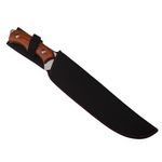 Sport si Outdoor - Camping - Cutite, bricege si accesorii - Cutite si bricege - Cutit de vanatoare IdeallStore®, True Survivor, 38 cm, otel inoxidabil, maro, teaca inclusa - Infinity.ro