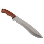 Sport si Outdoor - Camping - Cutite, bricege si accesorii - Cutite si bricege - Cutit de vanatoare IdeallStore®, True Survivor, 38 cm, otel inoxidabil, maro, teaca inclusa - Infinity.ro