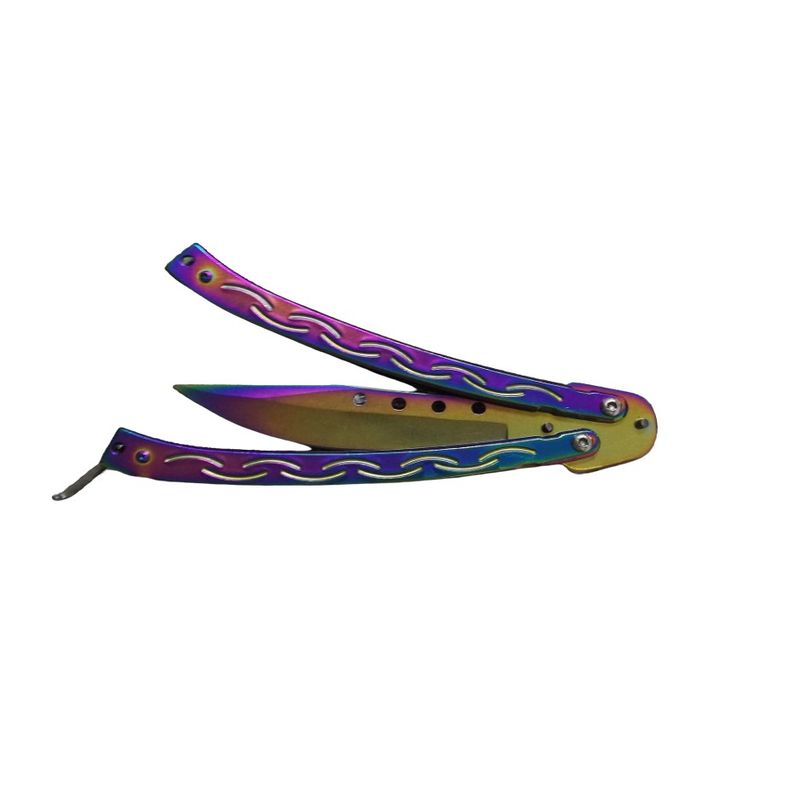 Sport si Outdoor - Camping - Cutite, bricege si accesorii - Cutite si bricege - Cutit, Briceag fluture, Future Knife, 25 cm, multicolor - Infinity.ro