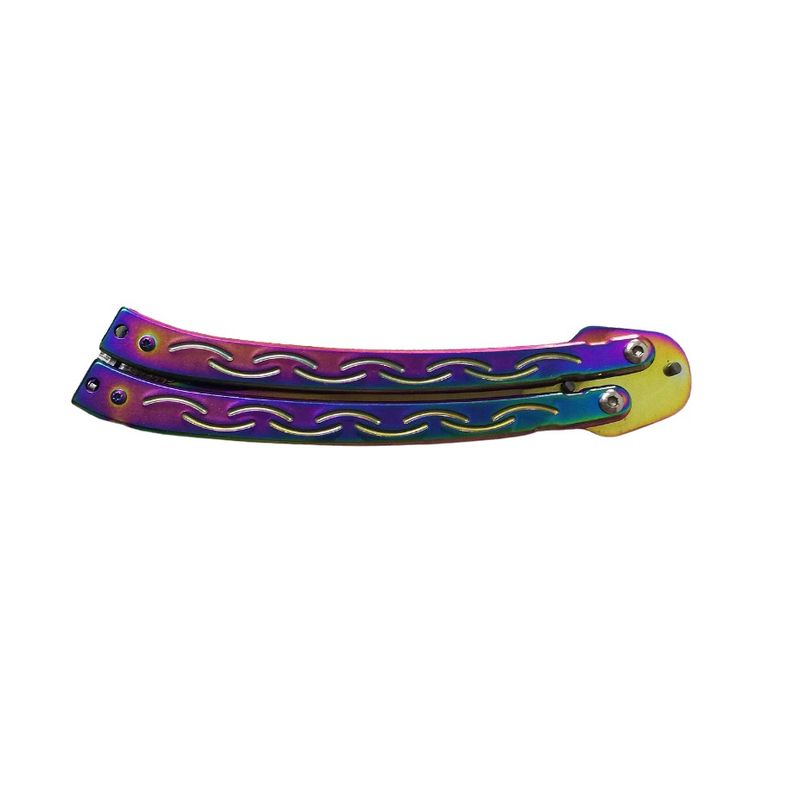 Sport si Outdoor - Camping - Cutite, bricege si accesorii - Cutite si bricege - Cutit, Briceag fluture, Future Knife, 25 cm, multicolor - Infinity.ro