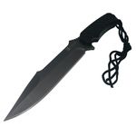 Sport si Outdoor - Camping - Cutite, bricege si accesorii - Cutite si bricege - Cutit de vanatoare, camping, Digital Bowie, 31 cm, husa cadou - Infinity.ro
