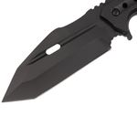 Sport si Outdoor - Camping - Cutite, bricege si accesorii - Cutite si bricege - Cutit de vanatoare IdeallStore®, Survival Avenue, otel inoxidabil, 23 cm, negru - Infinity.ro