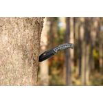 Sport si Outdoor - Camping - Cutite, bricege si accesorii - Cutite si bricege - Cutit de vanatoare IdeallStore®, Survival Avenue, otel inoxidabil, 23 cm, negru - Infinity.ro