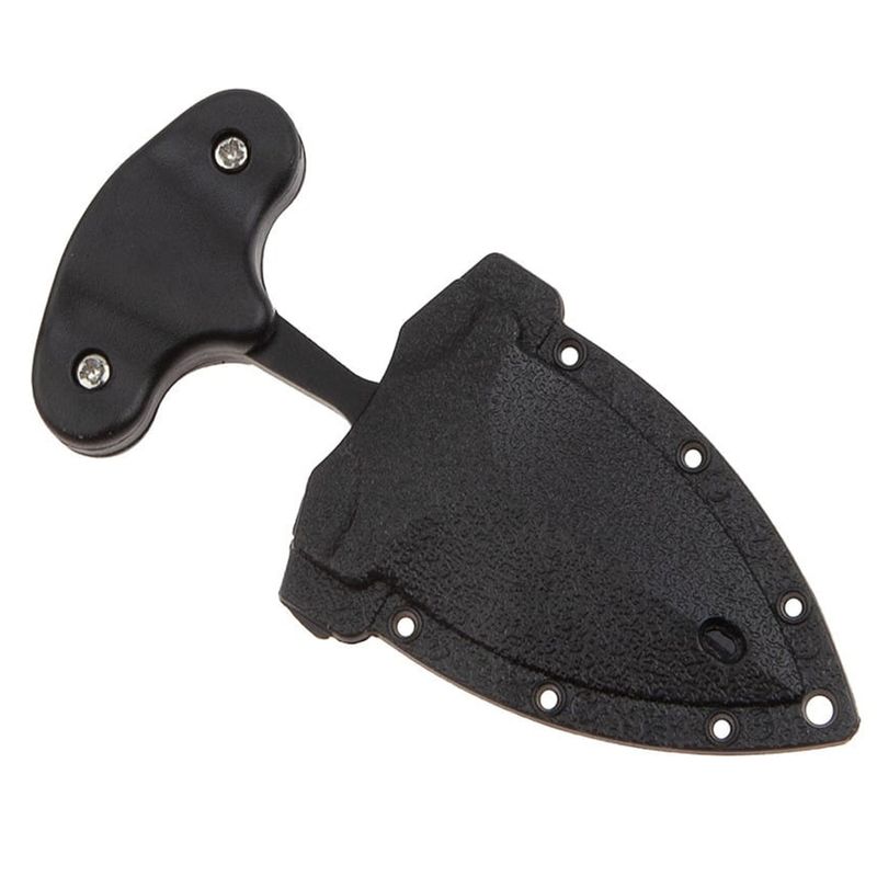 Sport si Outdoor - Camping - Cutite, bricege si accesorii - Cutite si bricege - Cutit tactic de camping IdeallStore®, Broken Death, 8 cm, negru, teaca inclusa - Infinity.ro