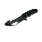 Sport si Outdoor - Camping - Cutite, bricege si accesorii - Cutite si bricege - Cutit de vanatoare, Style of Mongolia, otel, 21 cm, negru - Infinity.ro