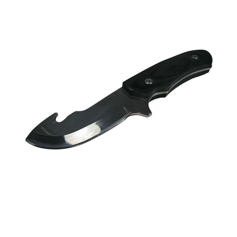 Sport si Outdoor - Camping - Cutite, bricege si accesorii - Cutite si bricege - Cutit de vanatoare, Style of Mongolia, otel, 21 cm, negru - Infinity.ro