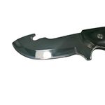 Sport si Outdoor - Camping - Cutite, bricege si accesorii - Cutite si bricege - Cutit de vanatoare, Style of Mongolia, otel, 21 cm, negru - Infinity.ro