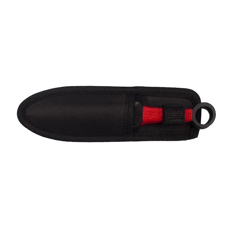 Sport si Outdoor - Camping - Cutite, bricege si accesorii - Cutite si bricege - Set trei cutite de aruncat IdeallStore®, Ninja Way, otel inoxidabil, negru, 17 cm, teaca inclusa - Infinity.ro