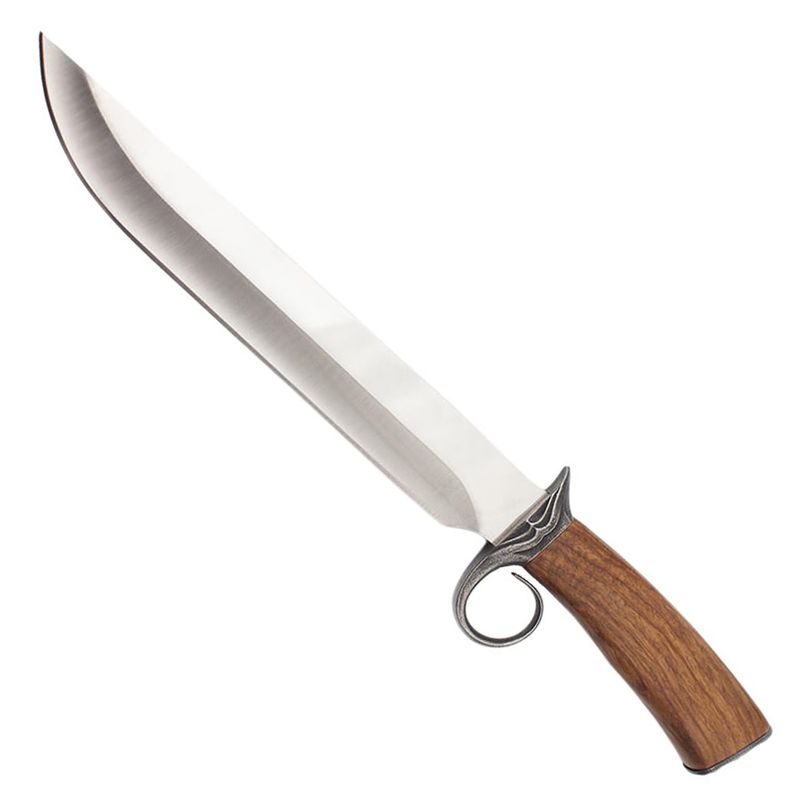 Sport si Outdoor - Camping - Cutite, bricege si accesorii - Cutite si bricege - Cutit de vanatoare IdeallStore®, French Inquisition, 39.5 cm, otel inoxidabil, maro - Infinity.ro
