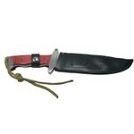 Sport si Outdoor - Camping - Cutite, bricege si accesorii - Cutite si bricege - Cutit de vanatoare, Steel Wolf, 31 cm, argintiu - Infinity.ro