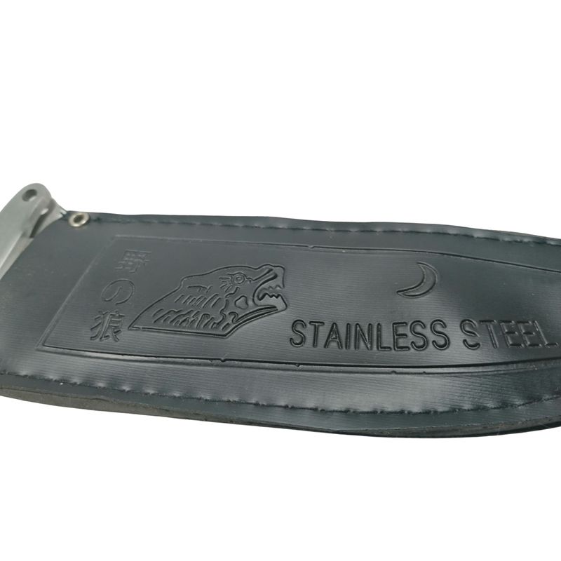 Sport si Outdoor - Camping - Cutite, bricege si accesorii - Cutite si bricege - Cutit de vanatoare, Steel Wolf, 31 cm, argintiu - Infinity.ro