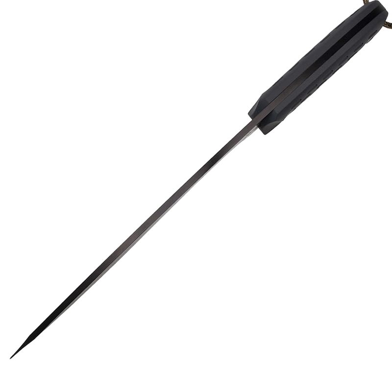 Sport si Outdoor - Camping - Cutite, bricege si accesorii - Cutite si bricege - Cutit tip maceta IdeallStore®, Mini Kukri, negru, 30 cm, teaca inclusa - Infinity.ro