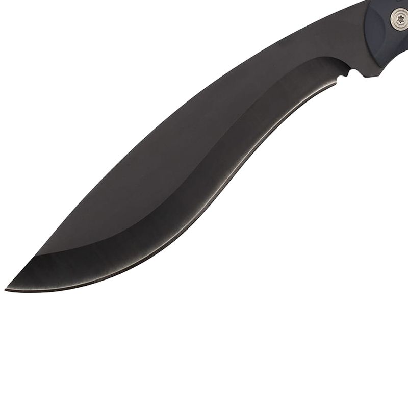 Sport si Outdoor - Camping - Cutite, bricege si accesorii - Cutite si bricege - Cutit tip maceta IdeallStore®, Mini Kukri, negru, 30 cm, teaca inclusa - Infinity.ro