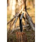 Sport si Outdoor - Camping - Cutite, bricege si accesorii - Cutite si bricege - Cutit tip maceta IdeallStore®, Mini Kukri, negru, 30 cm, teaca inclusa - Infinity.ro