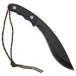 Sport si Outdoor - Camping - Cutite, bricege si accesorii - Cutite si bricege - Cutit tip maceta IdeallStore®, Mini Kukri, negru, 30 cm, teaca inclusa - Infinity.ro