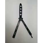 Sport si Outdoor - Camping - Cutite, bricege si accesorii - Cutite si bricege - Set Nunceag, 31 cm si briceag fluture, 22 cm, negru - Infinity.ro