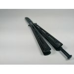 Sport si Outdoor - Camping - Cutite, bricege si accesorii - Cutite si bricege - Set Nunceag, 31 cm si briceag fluture, 22 cm, negru - Infinity.ro