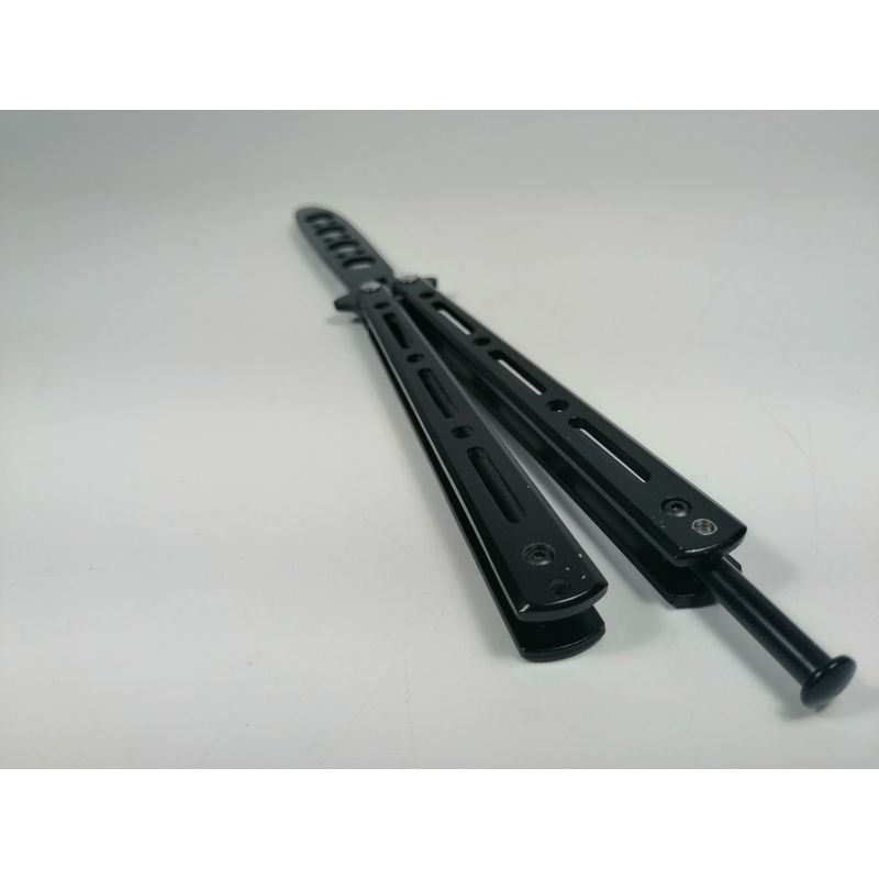 Sport si Outdoor - Camping - Cutite, bricege si accesorii - Cutite si bricege - Set Nunceag, 31 cm si briceag fluture, 22 cm, negru - Infinity.ro