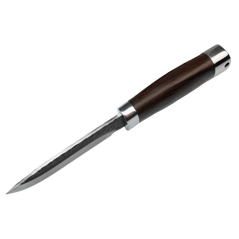 Sport si Outdoor - Camping - Cutite, bricege si accesorii - Cutite si bricege - Cutit de vanatoare IdeallStore®, Bohemian Blade, 23 cm, otel inoxidabil, maro, teaca inclusa - Infinity.ro