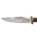 Sport si Outdoor - Camping - Cutite, bricege si accesorii - Cutite si bricege - Cutit de vanatoare IdeallStore®, Bone Trace, 30.5 cm, otel inoxidabil, bej, teaca inclusa - Infinity.ro