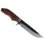 Sport si Outdoor - Camping - Cutite, bricege si accesorii - Cutite si bricege - Cutit de vanatoare IdeallStore®, Lion Blade, 25 cm, otel inoxidabil, maro, teaca inclusa - Infinity.ro