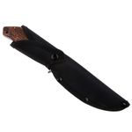 Sport si Outdoor - Camping - Cutite, bricege si accesorii - Cutite si bricege - Cutit de vanatoare IdeallStore®, Lion Blade, 25 cm, otel inoxidabil, maro, teaca inclusa - Infinity.ro