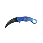 Sport si Outdoor/Camping/Cutite, bricege si accesorii/Cutite si bricege - Cutit Karambit cu prindere curea 17 cm - Infinity.ro