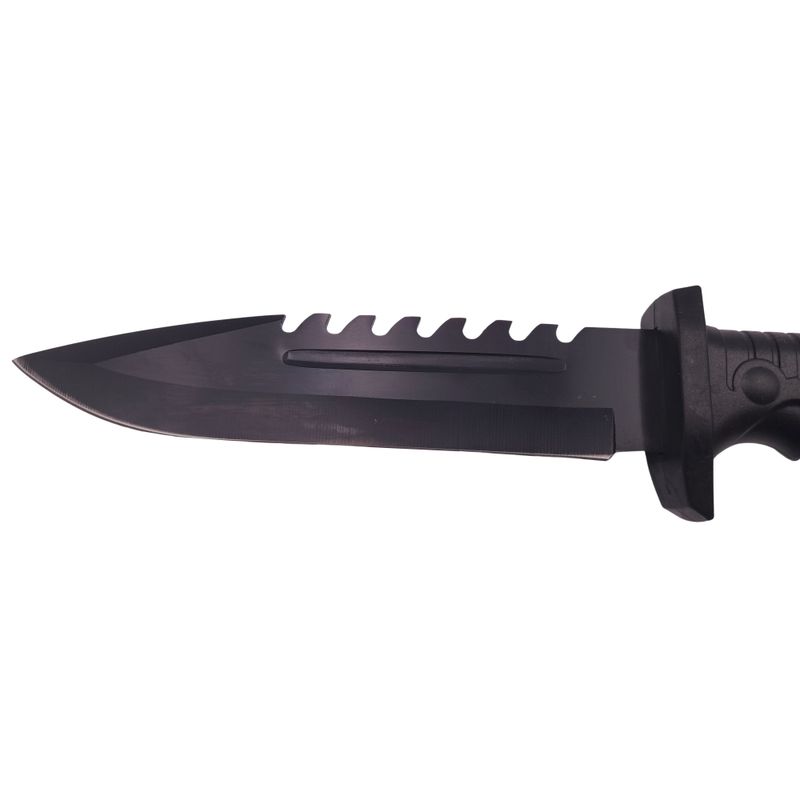 Sport si Outdoor - Camping - Cutite, bricege si accesorii - Cutite si bricege - Cutit de vanatoare IdeallStore®, Hunting Etiquette, 29 cm, otel inoxidabil, negru - Infinity.ro