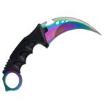 Sport si Outdoor - Camping - Cutite, bricege si accesorii - Cutite si bricege - Cutit de vanatoare IdeallStore, Fade Break, 19 cm, otel, multicolor - Infinity.ro