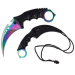 Sport si Outdoor - Camping - Cutite, bricege si accesorii - Cutite si bricege - Cutit de vanatoare IdeallStore, Fade Break, 19 cm, otel, multicolor - Infinity.ro