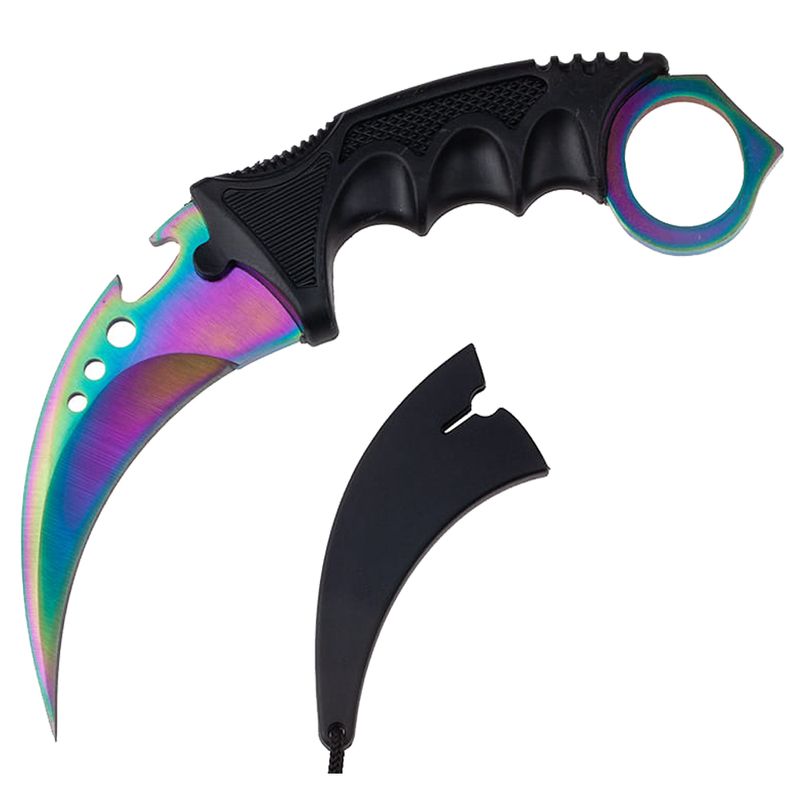 Sport si Outdoor - Camping - Cutite, bricege si accesorii - Cutite si bricege - Cutit de vanatoare IdeallStore, Fade Break, 19 cm, otel, multicolor - Infinity.ro