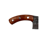 Casa si Gradina/Bucatarie si vesela/Vesela si tacamuri/Cutite si seturi de cutite - Set macelar IdeallStore®, Japanese Blades, satar, cutit si suport magnetic, otel inxodabil, maro - Infinity.ro