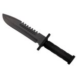 Sport si Outdoor - Camping - Cutite, bricege si accesorii - Cutite si bricege - Cutit de vanatoare IdeallStore®, Jungle Specialist, 31 cm, negru, teaca inclusa - Infinity.ro