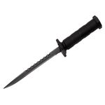 Sport si Outdoor - Camping - Cutite, bricege si accesorii - Cutite si bricege - Cutit de vanatoare IdeallStore®, Jungle Specialist, 31 cm, negru, teaca inclusa - Infinity.ro