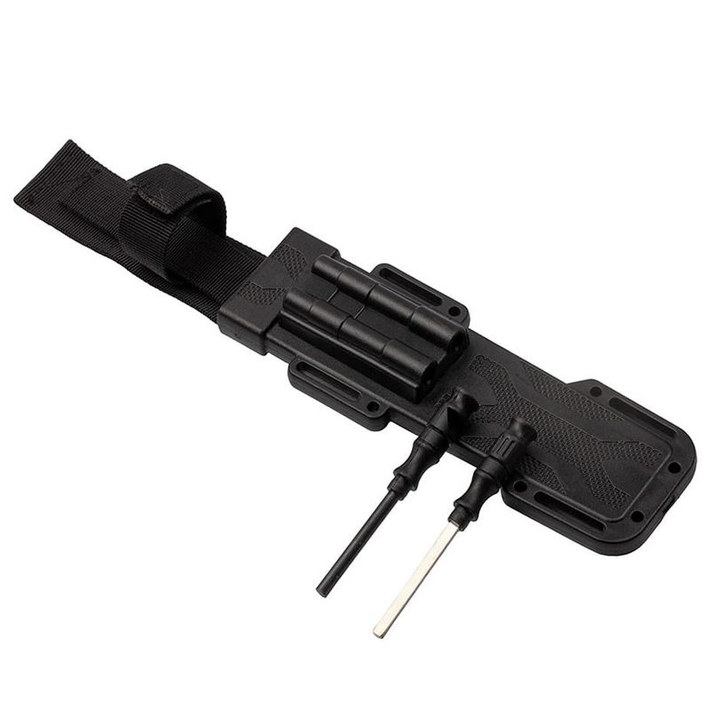 Sport si Outdoor - Camping - Cutite, bricege si accesorii - Cutite si bricege - Cutit de vanatoare IdeallStore®, Jungle Specialist, 31 cm, negru, teaca inclusa - Infinity.ro