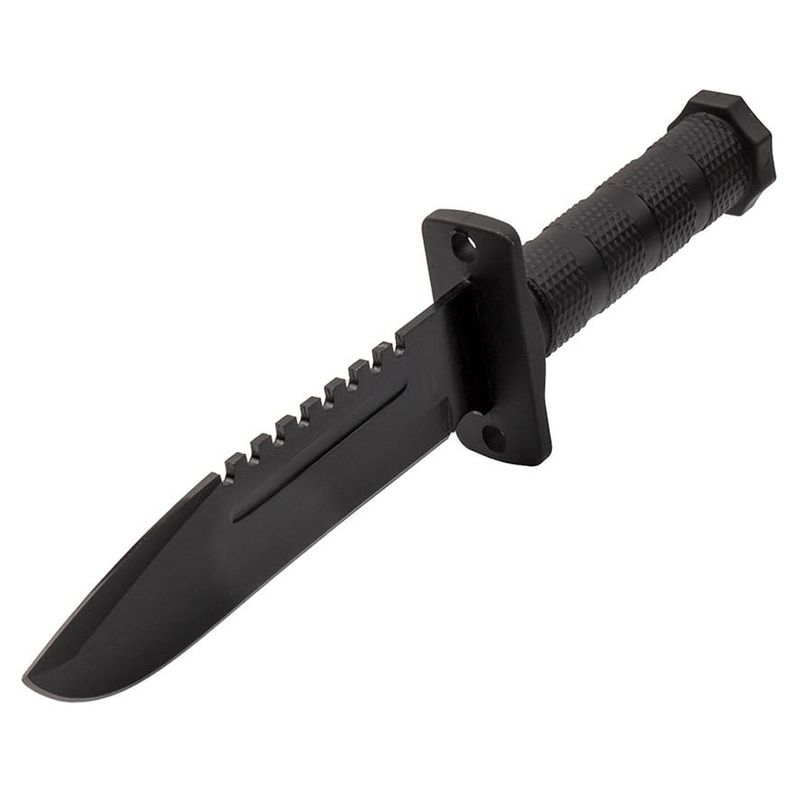 Sport si Outdoor - Camping - Cutite, bricege si accesorii - Cutite si bricege - Cutit de vanatoare IdeallStore®, Jungle Specialist, 31 cm, negru, teaca inclusa - Infinity.ro