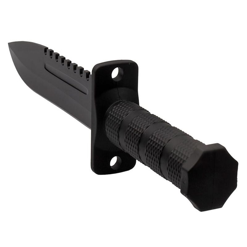 Sport si Outdoor - Camping - Cutite, bricege si accesorii - Cutite si bricege - Cutit de vanatoare IdeallStore®, Jungle Specialist, 31 cm, negru, teaca inclusa - Infinity.ro