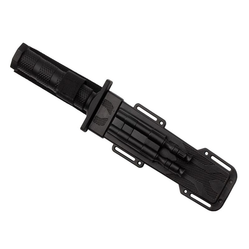 Sport si Outdoor - Camping - Cutite, bricege si accesorii - Cutite si bricege - Cutit de vanatoare IdeallStore®, Jungle Specialist, 31 cm, negru, teaca inclusa - Infinity.ro