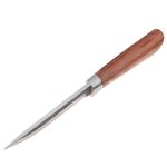 Sport si Outdoor - Camping - Cutite, bricege si accesorii - Cutite si bricege - Cutit de vanatoare IdeallStore®, Adventure Accuracy, otel damasc, 25 cm, maner lemn, maro, husa piele - Infinity.ro