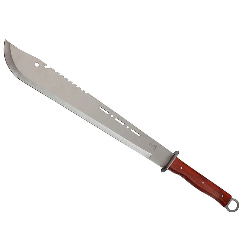 Sport si Outdoor - Camping - Cutite, bricege si accesorii - Cutite si bricege - Sabie de vanatoare IdeallStore®, Seoul Soul, otel inoxidabil, maner lemn, 70 cm, maro - Infinity.ro