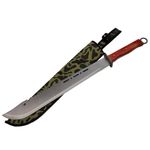 Sport si Outdoor - Camping - Cutite, bricege si accesorii - Cutite si bricege - Sabie de vanatoare IdeallStore®, Seoul Soul, otel inoxidabil, maner lemn, 70 cm, maro - Infinity.ro