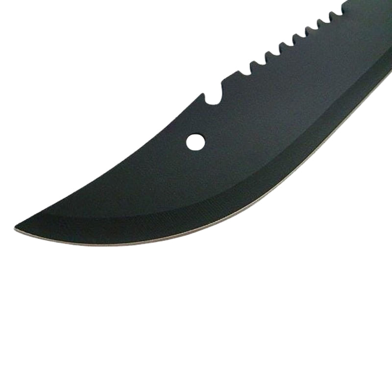 Sport si Outdoor - Camping - Cutite, bricege si accesorii - Cutite si bricege - Maceta de vanatoare IdeallStore®, Eagle Knife, 49.5 cm, otel inoxidabil, negru, teaca inclusa - Infinity.ro