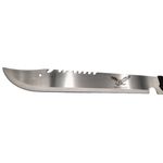 Sport si Outdoor - Camping - Cutite, bricege si accesorii - Cutite si bricege - Maceta de vanatoare IdeallStore®, Eagle Knife, 49.5 cm, otel inoxidabil, argintiu, teaca inclusa - Infinity.ro