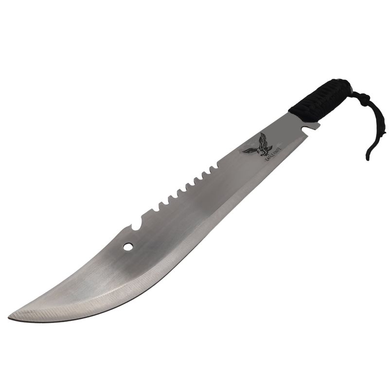 Sport si Outdoor - Camping - Cutite, bricege si accesorii - Cutite si bricege - Maceta de vanatoare IdeallStore®, Eagle Knife, 49.5 cm, otel inoxidabil, argintiu, teaca inclusa - Infinity.ro