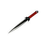 Sport si Outdoor - Camping - Cutite, bricege si accesorii - Cutite si bricege - Set doua sabii de vanatoare IdeallStore®, Red Ronin si Dao Blade, otel inoxidabil, negru, teaca inclusa - Infinity.ro