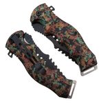 Sport si Outdoor - Camping - Cutite, bricege si accesorii - Cutite si bricege - Briceag de vanatoare IdeallStore®, Military Press, 21.5 cm, otel inoxidabil, multicolor - Infinity.ro